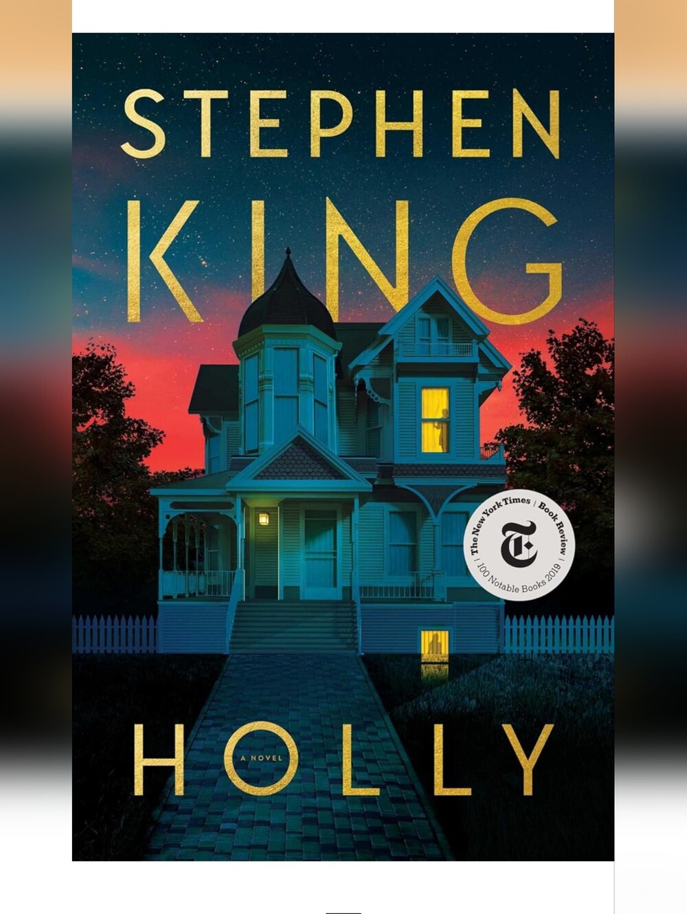 Stephen King 'Holly' Hardcover Book